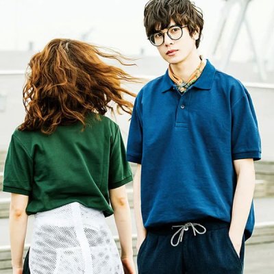画像1: ポロシャツT/C